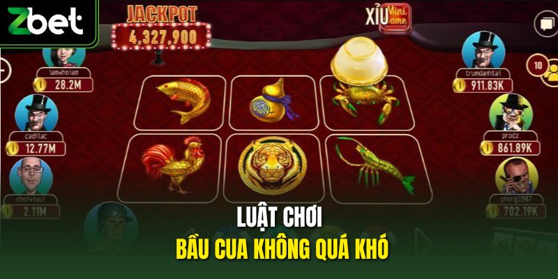 Luật chơi bầu cua không quá khó